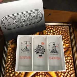 Copabella Peru collection shot glasses